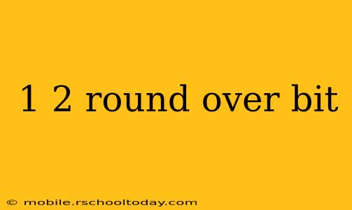 1 2 round over bit