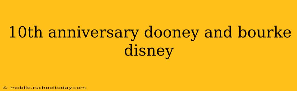 10th anniversary dooney and bourke disney