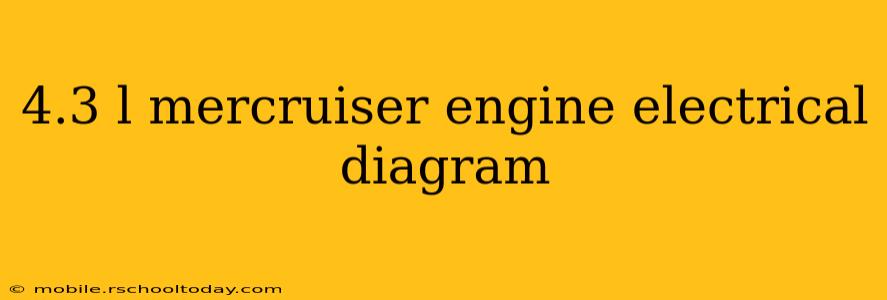 4.3 l mercruiser engine electrical diagram