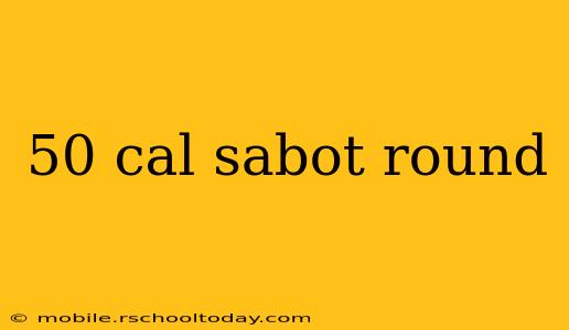 50 cal sabot round