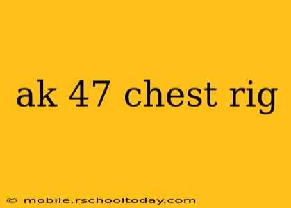 ak 47 chest rig
