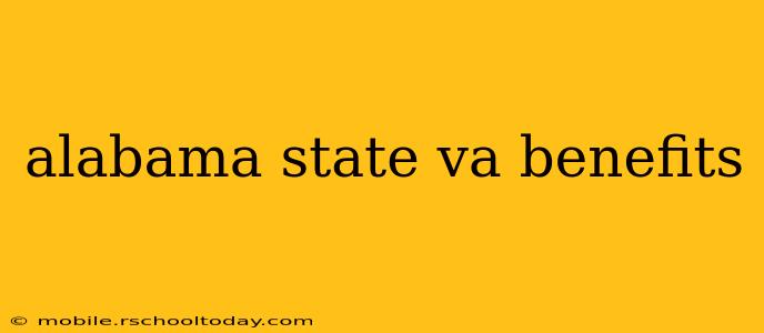 alabama state va benefits