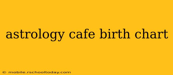 astrology cafe birth chart
