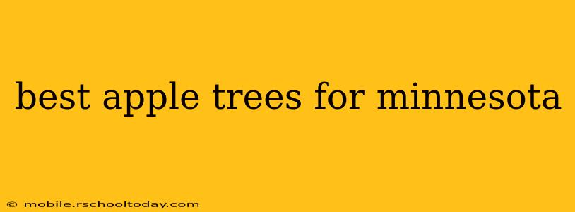 best apple trees for minnesota