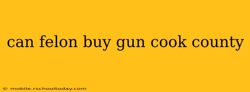 can felon buy gun cook county
