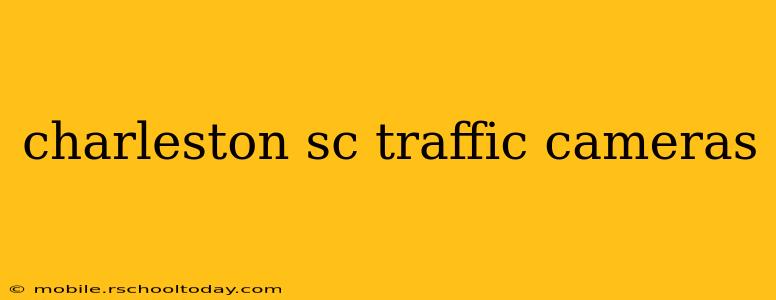 charleston sc traffic cameras
