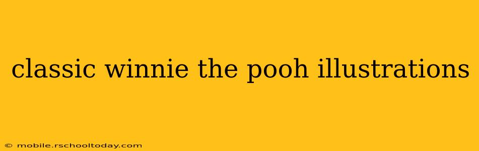 classic winnie the pooh illustrations