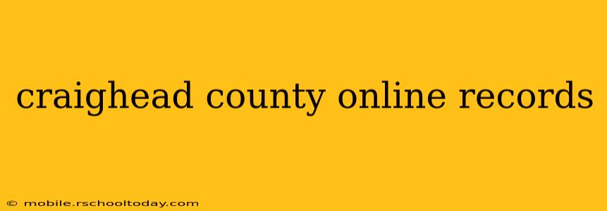 craighead county online records