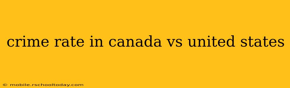 crime rate in canada vs united states