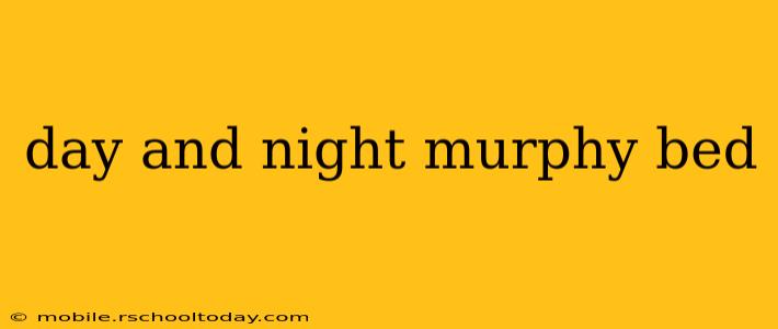 day and night murphy bed