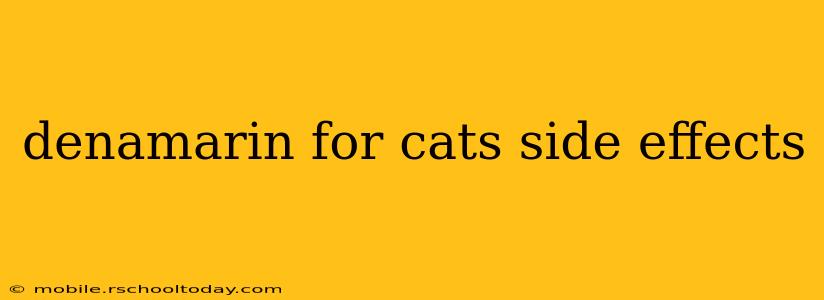 denamarin for cats side effects
