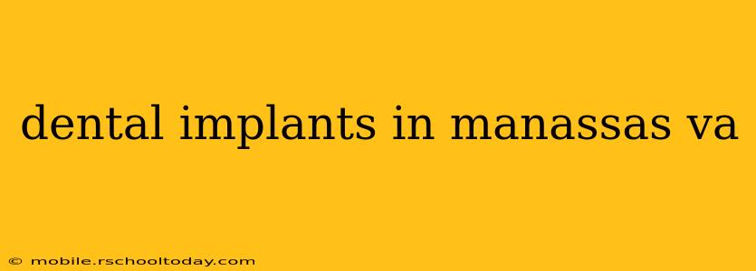 dental implants in manassas va
