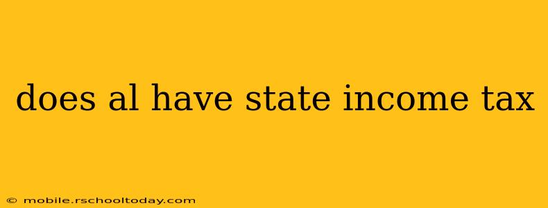 does al have state income tax