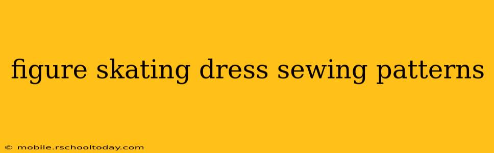 figure skating dress sewing patterns