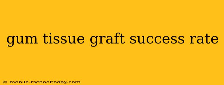 gum tissue graft success rate