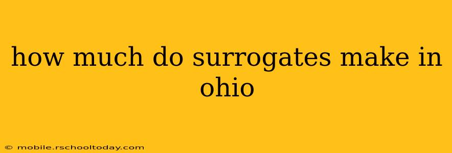 how much do surrogates make in ohio