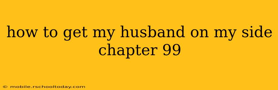 how to get my husband on my side chapter 99