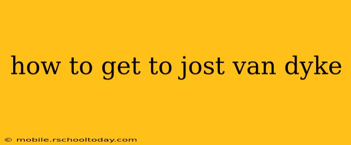 how to get to jost van dyke