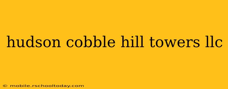 hudson cobble hill towers llc