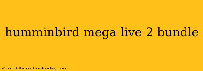 humminbird mega live 2 bundle