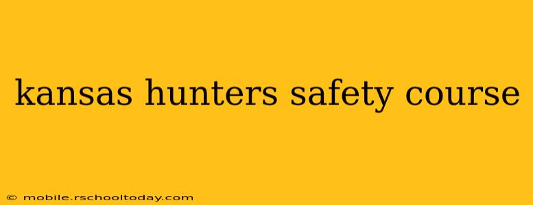 kansas hunters safety course