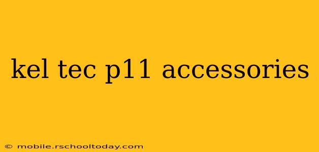 kel tec p11 accessories