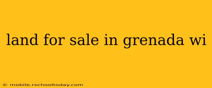 land for sale in grenada wi