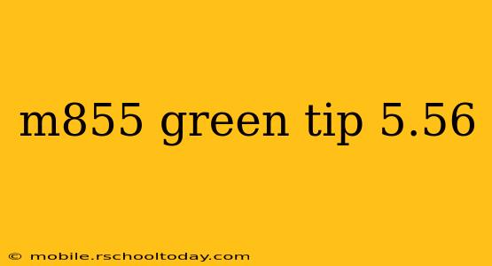 m855 green tip 5.56