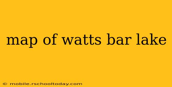 map of watts bar lake