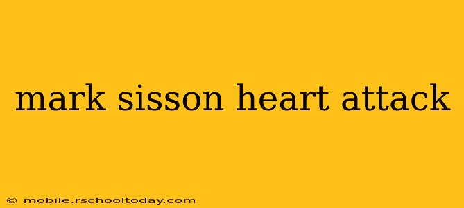mark sisson heart attack