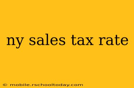 ny sales tax rate