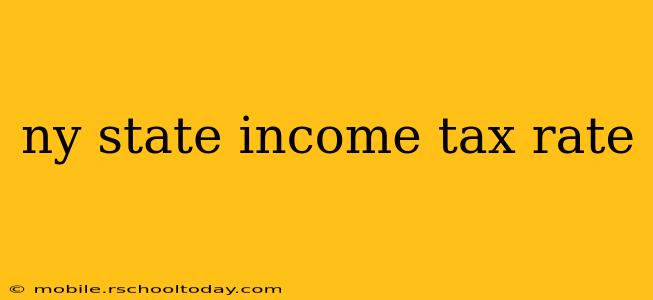 ny state income tax rate