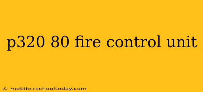 p320 80 fire control unit