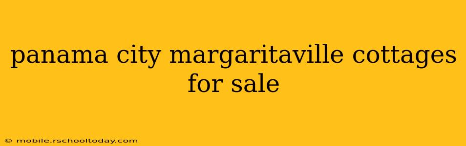 panama city margaritaville cottages for sale