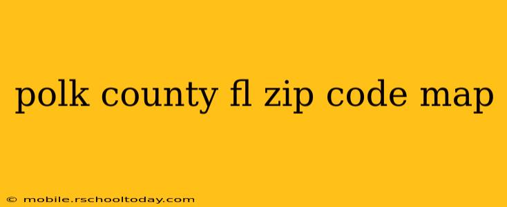 polk county fl zip code map