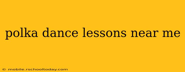 polka dance lessons near me