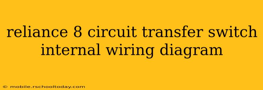 reliance 8 circuit transfer switch internal wiring diagram
