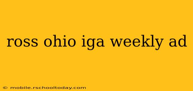 ross ohio iga weekly ad