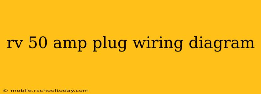 rv 50 amp plug wiring diagram