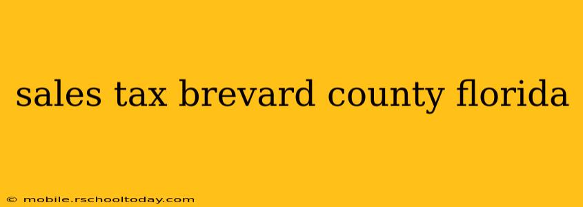 sales tax brevard county florida