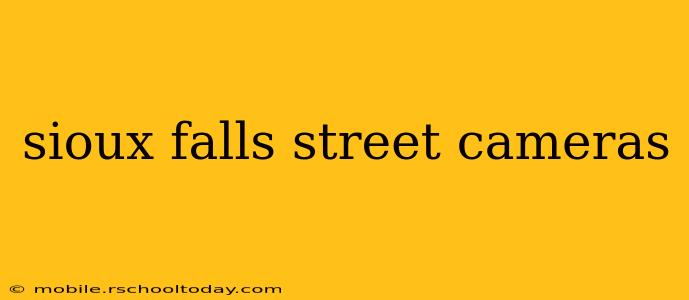 sioux falls street cameras
