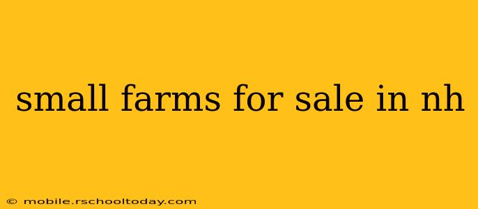 small farms for sale in nh