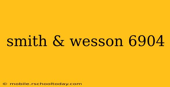 smith & wesson 6904