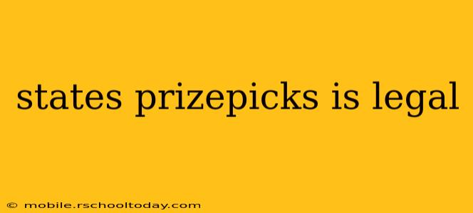 states prizepicks is legal