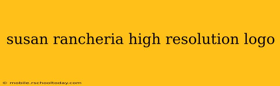 susan rancheria high resolution logo