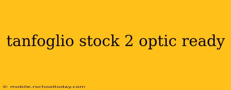 tanfoglio stock 2 optic ready