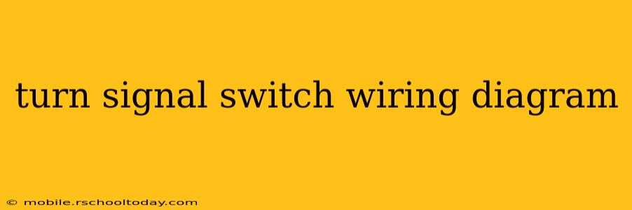 turn signal switch wiring diagram