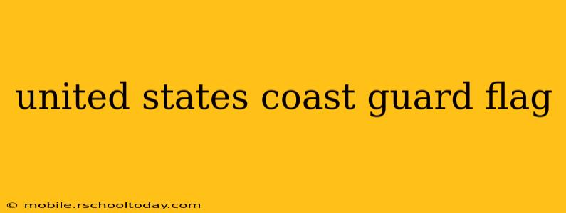 united states coast guard flag
