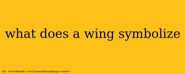 what does a wing symbolize