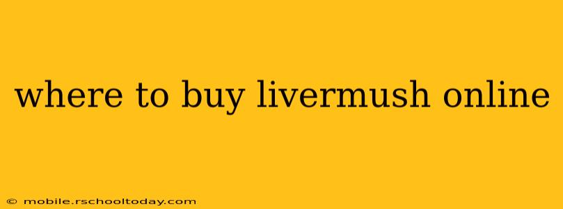 where to buy livermush online